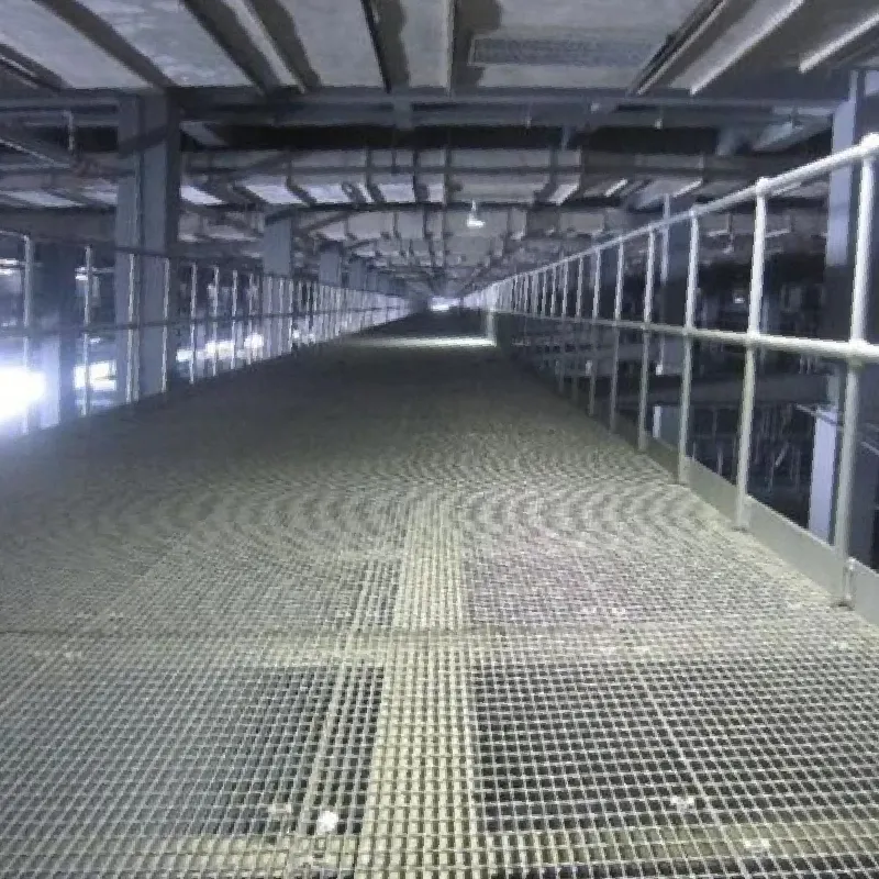 Swage-Locked Steel Grating